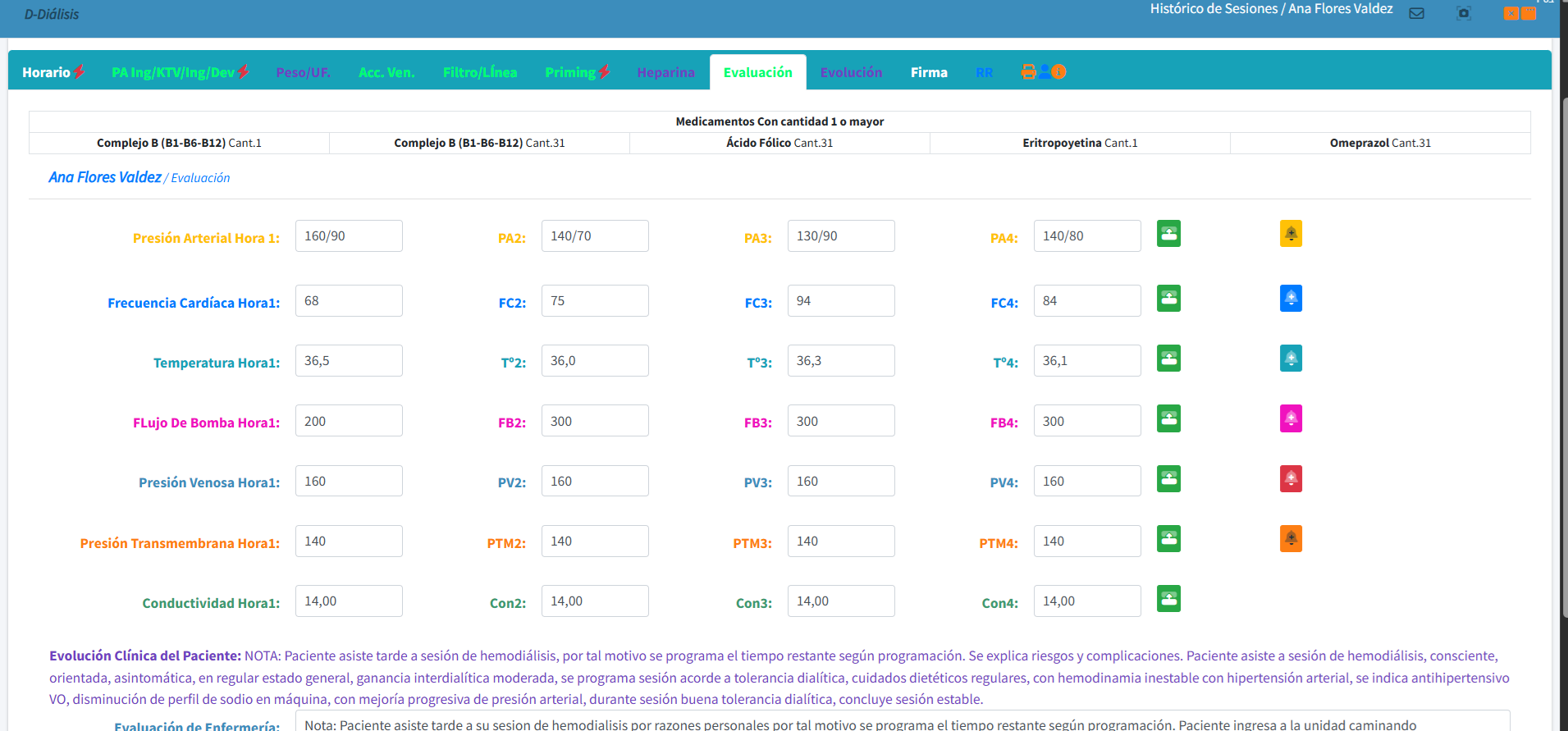 Signos Vitales y Evaluación de Enfermería